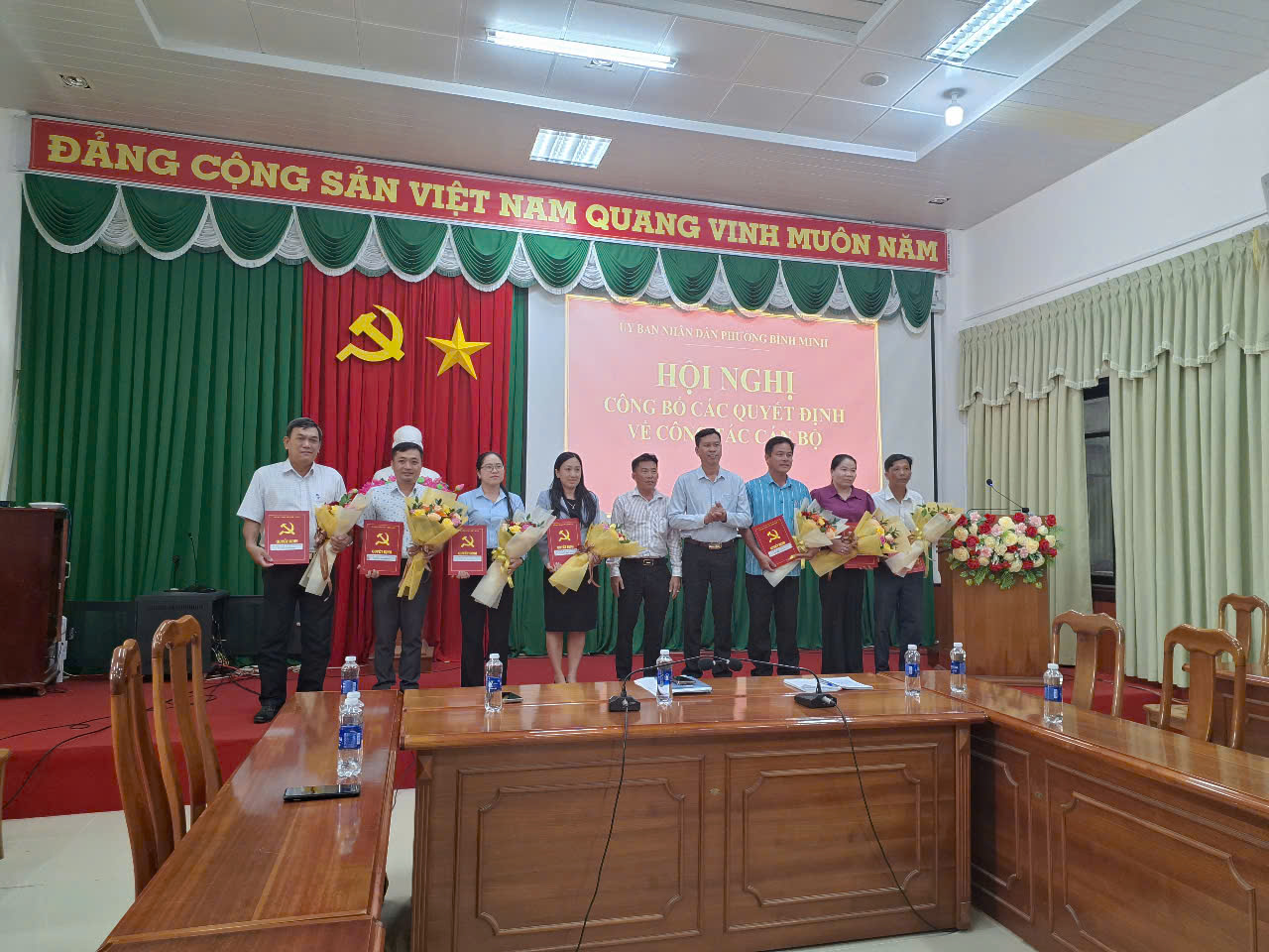 Hội nghị công bố công tác cán bộ 